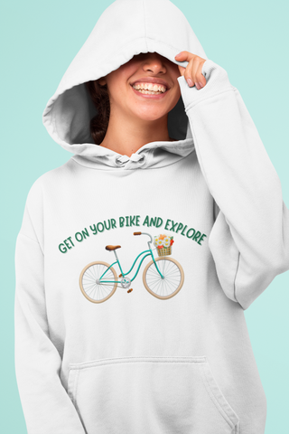 get on your bike - Organic Hoodie