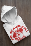 Mountainbiking-red - Organic Hoodie