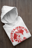 Mountainbiking-red - Organic Hoodie